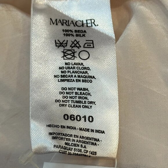 MARIA CHER Fatima Arya Ruched A-Line Maxi Dress,  Multi floral tones, Size 2 - Picture 16 of 16